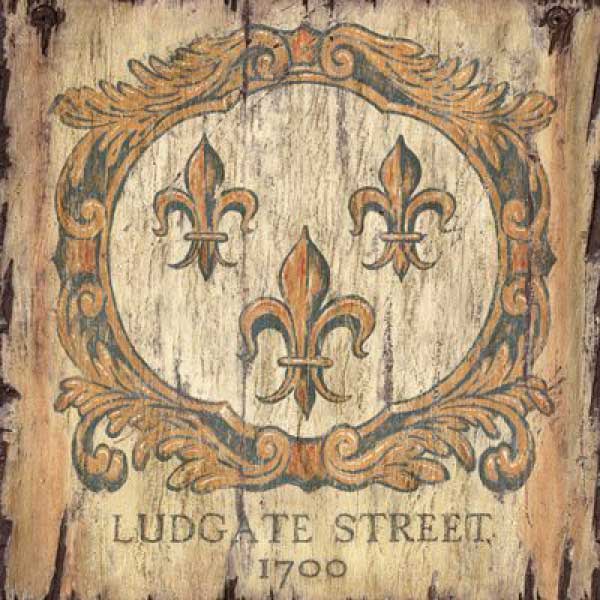 Trade Sign | Address | Fleur | 18th Century London | Customize It!
