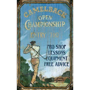 Camelback Open Championship golf vintage ad