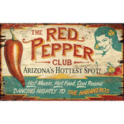 The Red Pepper Club - vintage advertisement