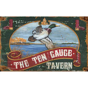 The Ten Gauge Tavern vintage sign