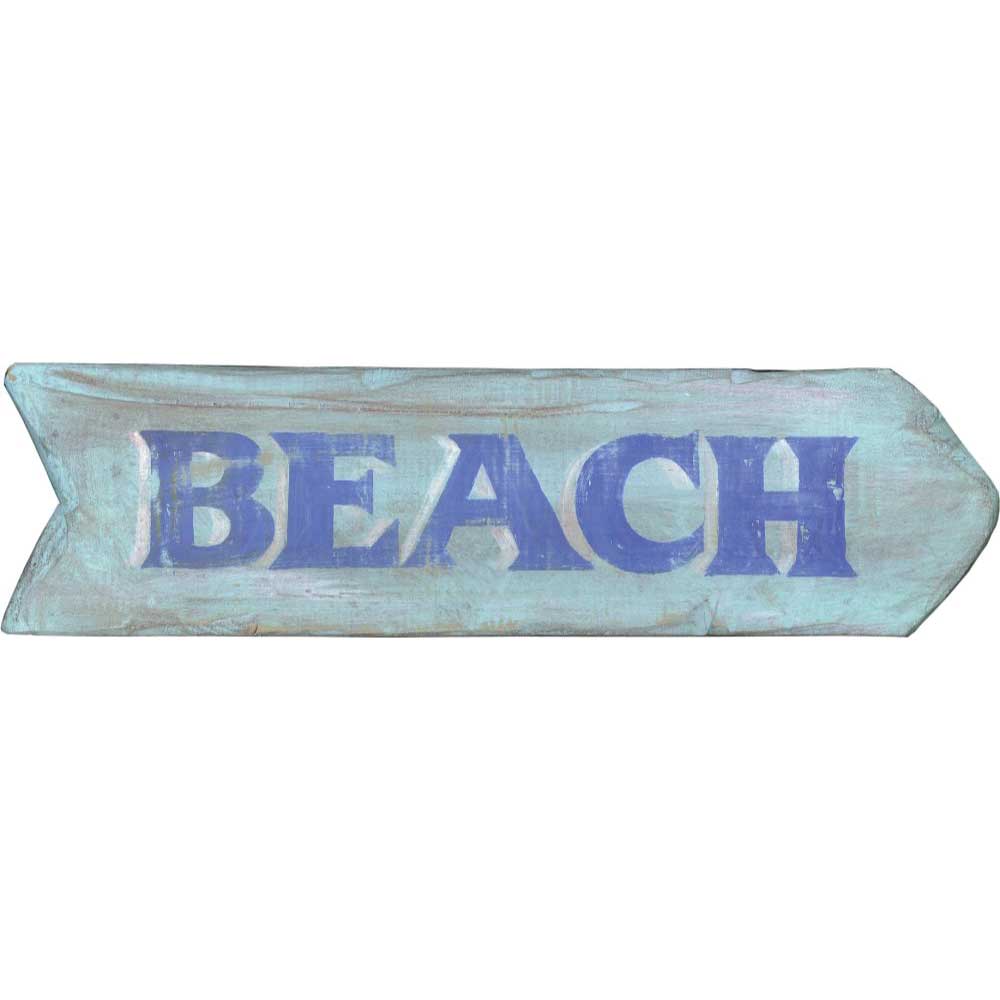 Beach Sign | Vintage | Ocean Vibe | Vacation Home Decor