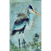 coastal home wall art of Great Blue Heron