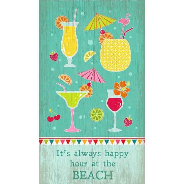 It's always happy hour at the beach - home decor